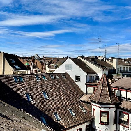 City Center Rooftop Balcony-Studio At Town Hall Basel Exterior foto