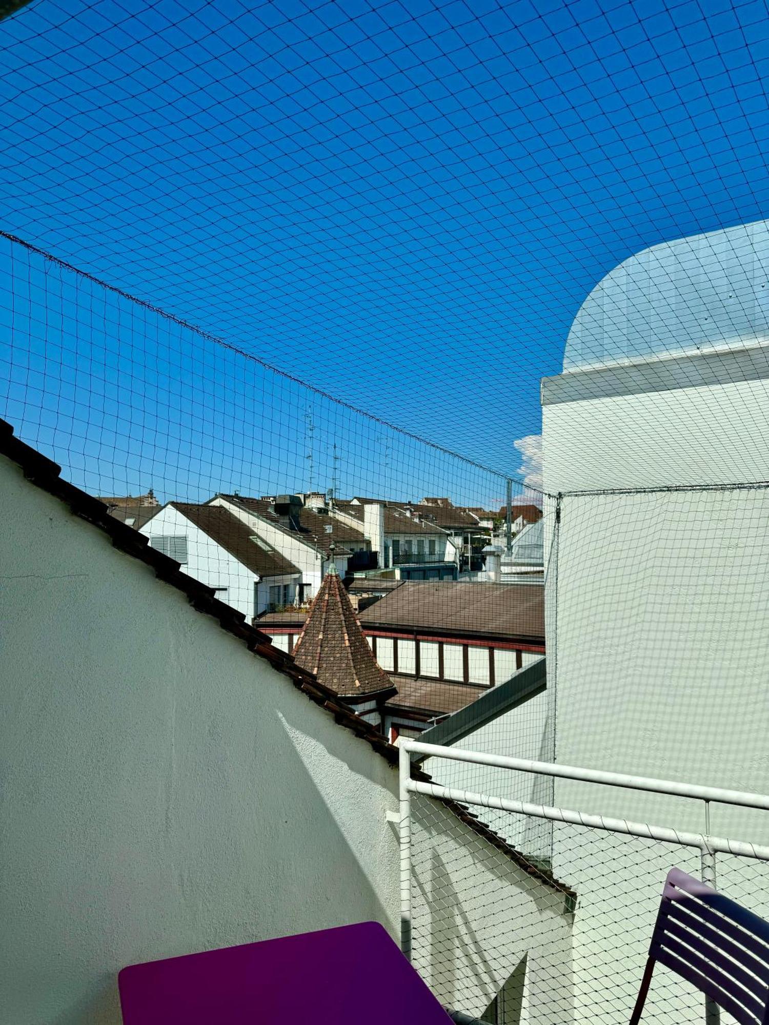 City Center Rooftop Balcony-Studio At Town Hall Basel Exterior foto